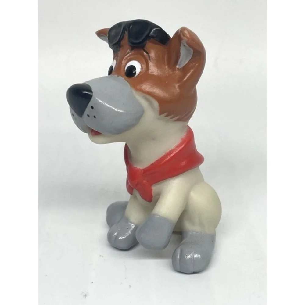 Vintage Disneys Oliver and Company Kids Meal‎ Toys LOT of 4